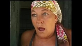 Milf Ve Büyükanne Orgisi, Sert Anal Ve Penis Emme Ile