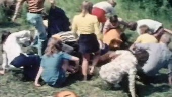 Klasik Isveç Üçlüsü Vintage Filmde