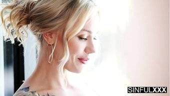 Will I Ever See You Again? Sensual Pornstars Angie Lynx & Francis X For Sinfulxxx