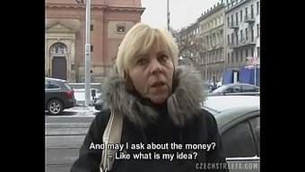 Azgın Çek Milf, Pov'Da Büyük Bir Yarak Emiyor