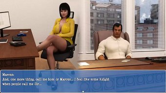 Vadinin Sadık Karısı Lily, Patronu Tarafından Göğüslerine Tapınılıyor