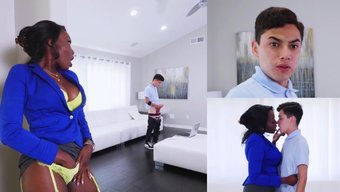 Osa Lovely'Nin Büyük Doğal Göğüsleri Ve Büyük Poposu Bu Videoda Antrenman Yapıyor