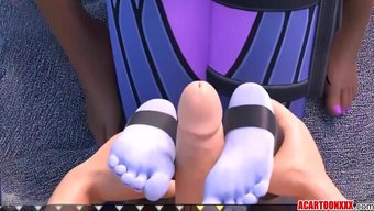 Overwatch Karakterlerinin Görünür Ana Hatlarıyla Yer Aldığı Çizgi Film Porno Derlemesi