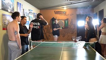 Keilabassi77 Ve Arkadaşlarıyla En Ateşli Striptiz-Pong Aksiyonu! Knock Knock Club