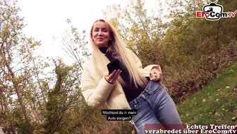 Tatiana Swank'In Amatör Pikap Videosu, Halka Açık Bir Boşalma Ile Sona Eriyor
