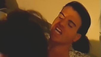 Retro Grup Sekste Büyük Doğal Göğüsler