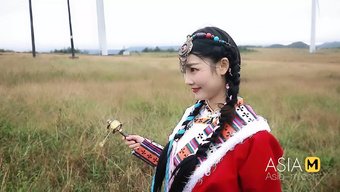 Asyalı Genç Prairie Elf Ve Chen Ke Xin'In Vahşi Buluşması