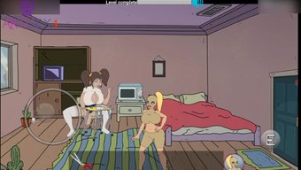 Çizgi Film Bebek Amına Boşalıyor