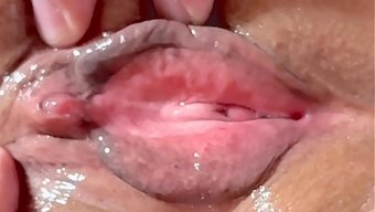 Amateur Pink Pussy: 183 Days After Losing Her Virginity.