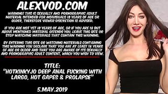 Alexvod'Un Yer Aldığı Sıcak Ve Sapıkça Bir Videoda Anal Boşluk Ve Prolaps