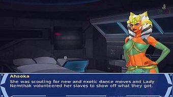 Star Wars Orange Trainer Part 49'Da Rey Ve Dövmeli Arkadaşlarıyla Anime Seks Oyunları