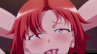 Derin Boğaz Hentai Blowjobdan Sonra Ağzını Döl Dolduruyor