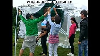 Kolej Piknikinde Amatör Öğrenci Orgisi