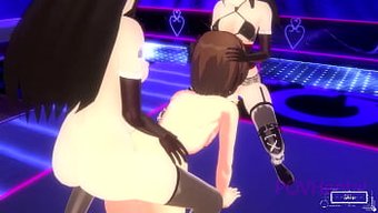Anime Futanari Ile Pegging Ve Hakimiyet