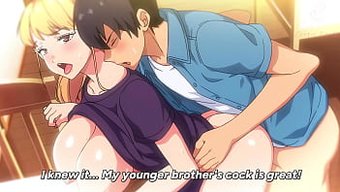 Güzel Kadın, Bu Hentai Videosunda Üvey Kardeşini Baştan Çıkarıyor.