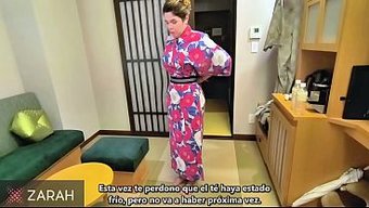 Sert Usta, Japon Hizmetçiyi Sert Bir Iç Boşalma Seksle Cezalandırıyor.