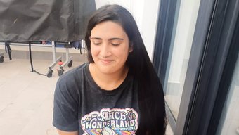 Esmer Genç Kızın Oral Zevk Verdiği Amatör Webcam Videosu