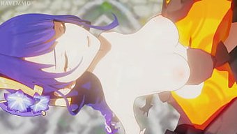 Raiden, Hentai Animasyonunda Bir Canavarla Karşılaşıyor