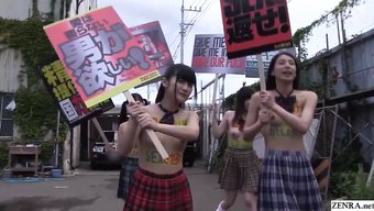 Japonya'Daki Genç (18+) Okul Kızları Mobil Videolarla Kontrolü Ele Alıyor