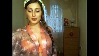 Genç (18+) Tatiana'Nın Avrupa'Daki Webcam Debut'U