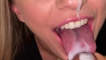 Pov: Bu Amatör Genç Kızın Ağzıyla Sakso Çekerken Izleyin