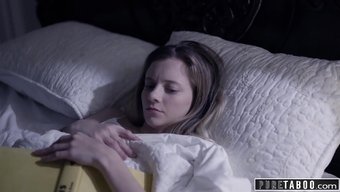 Riley Star'In Yasak Üvey Babasının Gizli Arzuları Bu Videoda Ortaya Çıkıyor.