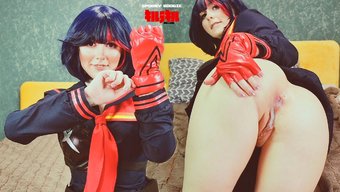 Çıplak Öğretmen Ryuko Matoi'Ye Büyük Yarrağı Ve Anal Creampie Ile Vahşi Bir Yolculuk Veriyor