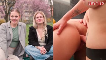 Nina C Ve Emma K, Anal Oyuncaklarla Ilk Lezbiyen Sahnelerinde.