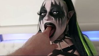 Derin Itişler Bu Fin Gotik Kızı Kontrolünü Kaybediyor