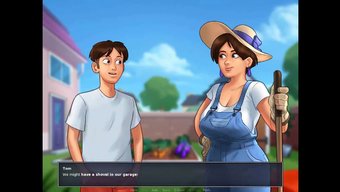 Bahçedeki En Seksi Milf: Yaramaz Çizgi Film Hentai