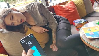 Vibratör Ve Seks Oyuncaklarıyla Açık Hava Mastürbasyon Seansı