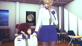 Yuri Üniversitesi #1: Rose'Un Diğer Kadınlarla Zevk Yolculuğu