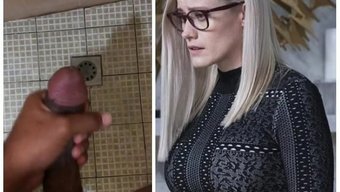 Sarışın Güzellik Olivia Taylor-Dudley, Açık Bir Cfnm Videosunda