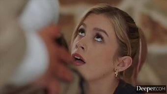 Söz Dinlemeyen Iyi Kız Ashley, Kelepçelenir Ve Şaplak Ve Oral Seksle Cezalandırılır