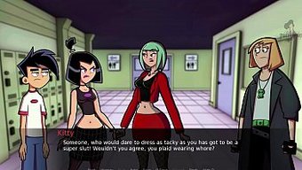 Gotik Anime Oyun Rehberi Danny Phantom, Bölüm 11'De Mastürbasyon Yapıyor
