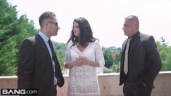 Sert Açık Havada Üçlü, Cunnilingus Ve Anal Seksle