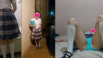 Genç Bir Meksikalı Öğrenci Bu Amatör Videoda Analın Ilk Tadını Alıyor
