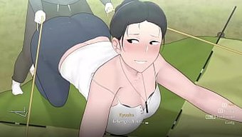 Büyük Memeli Anne: Arkadaşımla Kamp (Hentai Oyunu Atlayışı)