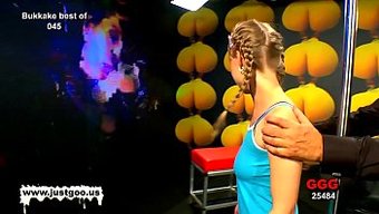 Meli'Nin Vahşi Bukkake Blowjob Ve Boşalma Dolu Grup Seks