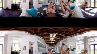 Vr'De Grup Seks Ve Orgilerle Büyük Popo Pornosu