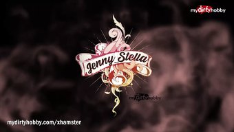 Jenny Stella'Nın Kıvrımlı Vücudu, Büyük Bir Yarrağı Derin Boğazlayarak Hareket Halindeyken Izleyin
