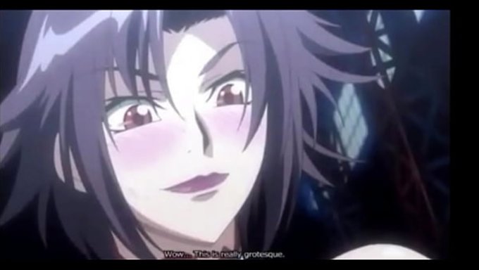 Yaldızlı Hentai Ortamı, Anime Ateşiyle Devasa Bir Sik Buluşmasını Çerçeveliyor.
