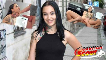 Genç (18+) Sharlotte, Alman Izci Tarafından Sert Seks Videosunda Beceriliyor