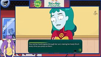 Hentai Oyunu Rick, Planetina Ile Samimi Oluyor