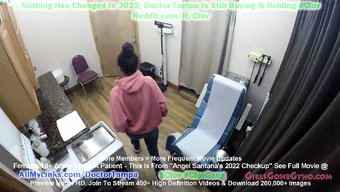 Doktor Tampa Ile 18 Yaşındaki Angel Santana'Nın Aşağılayıcı Muayenesinin Yoğun Gizli Kamera Videosu