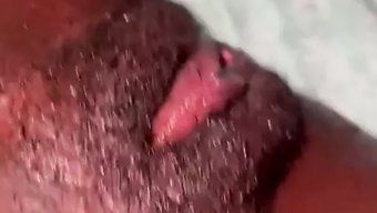 Amatör Siyah Porno Yıldızı Carila Pearls'Ün Sıvazlama Orgazmı