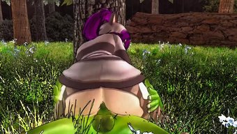 3d Oyun Hentai'De Horoz Ve Göğüs Aksiyonu
