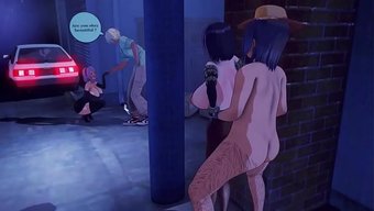 Konoha'Nın Orospuları 3d Yetişkin Eğlencesinde.