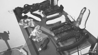 Bdsm Evinde Yoğun Seks Oyuncak Oyunu