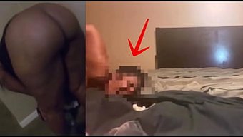 Dövmeli Ebony Ev Yapımı Videoda Amını Siktiriyor